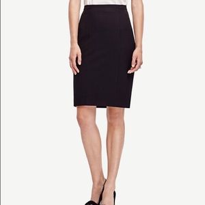 Cotton stretchy pencil skirt, knee length, size12